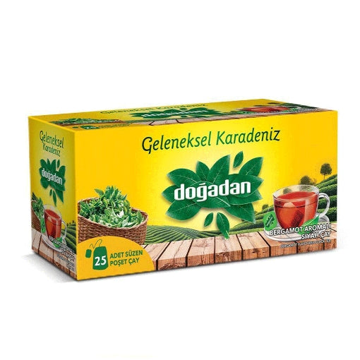 Doğadan Geleneksel Karadeniz siyah çay