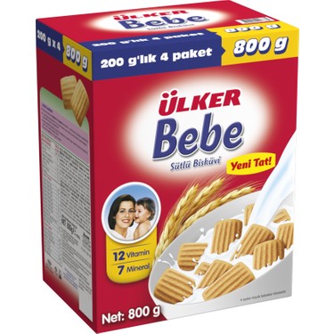 Ülker Bebe Bisküvi 800gr