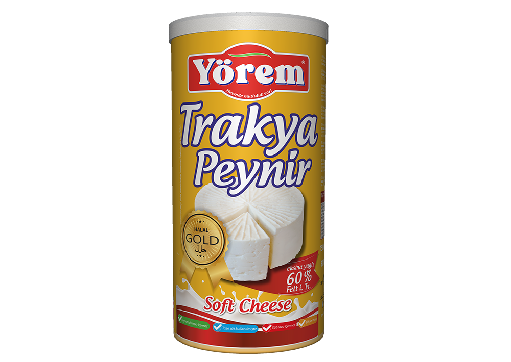 Yörem Trakya Gold Peynir %60 Extra Yagli 800gr