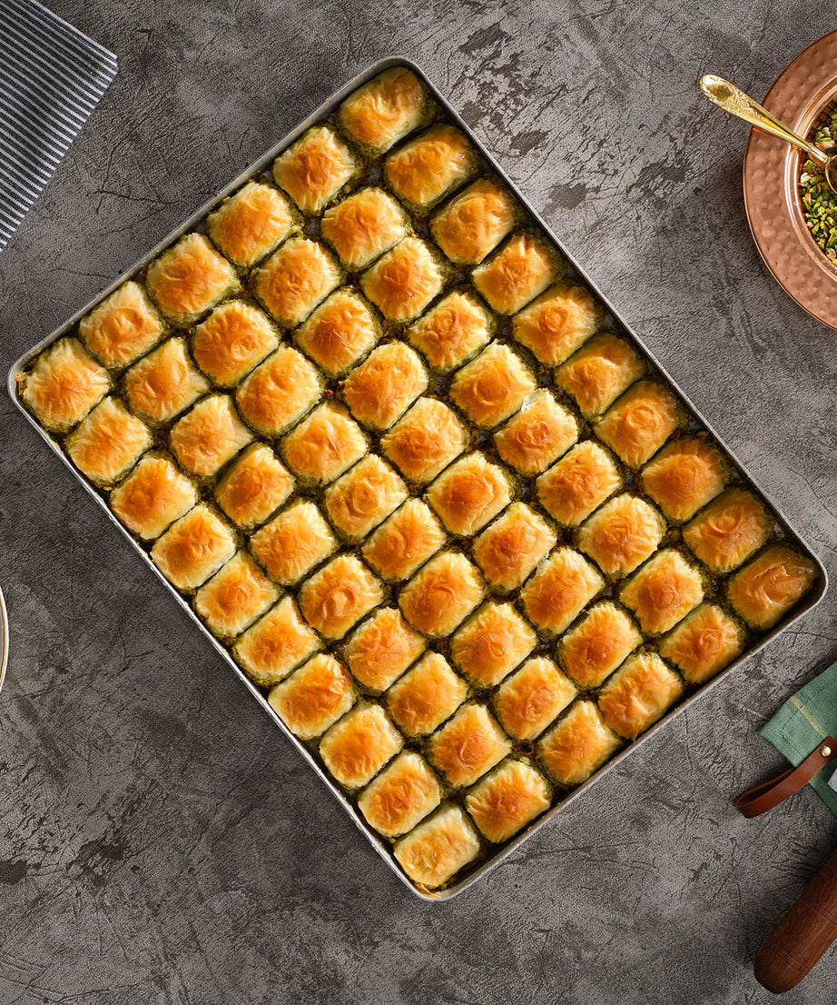 Fıstıklı Dilber Baklava ***ÇiĞ*** 3kg-SIN COCINAR-