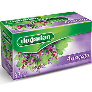 Sage herbal tea from nature