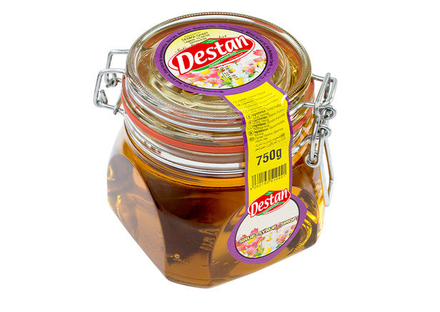 Destan petekli bal 750gr cam