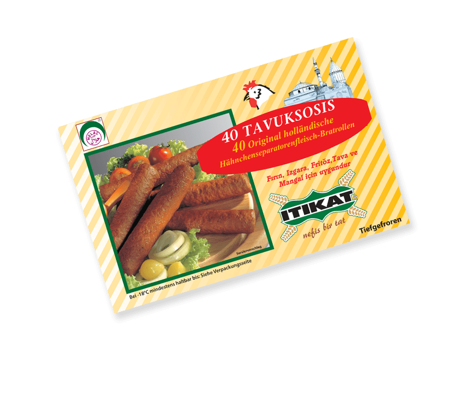 ITIKAT Tavuk Sosis 40 adetli