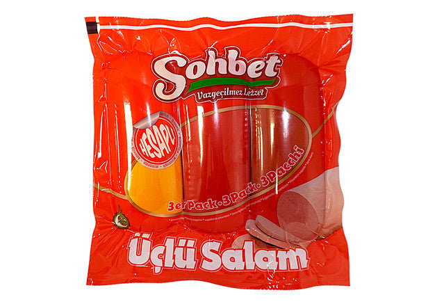 Sohbet 3'lü Salam 3x335gr