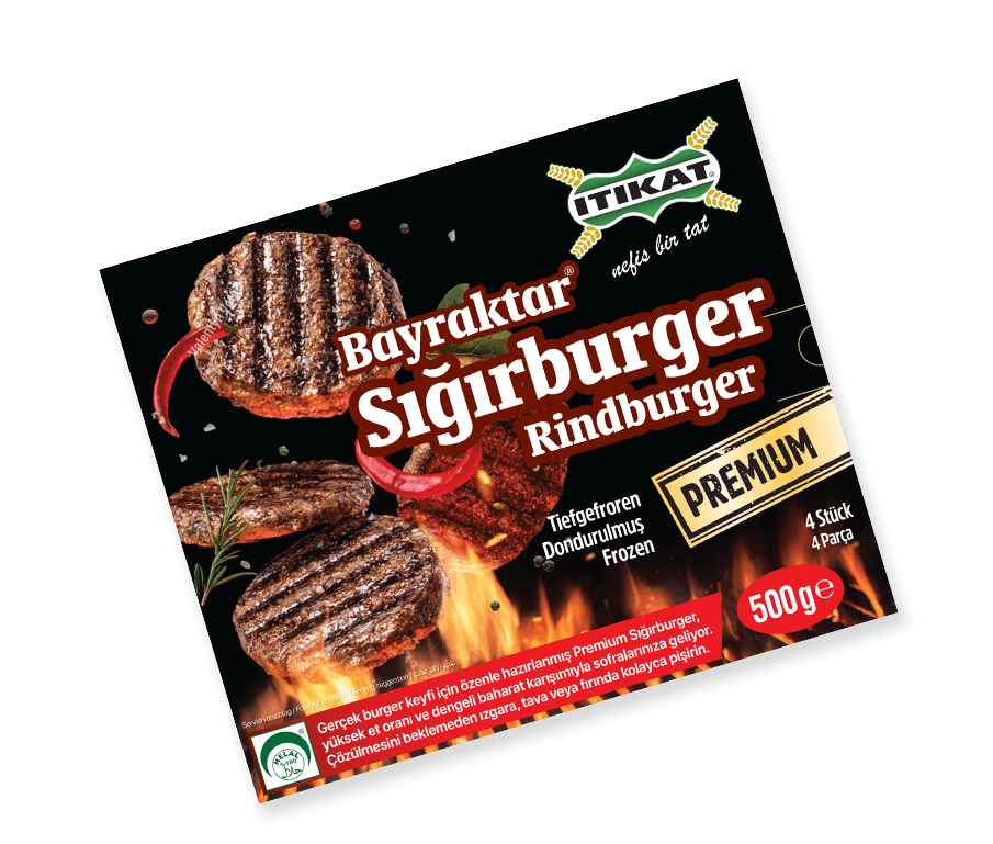 Itikat Premium Sığır Burger 5x100g