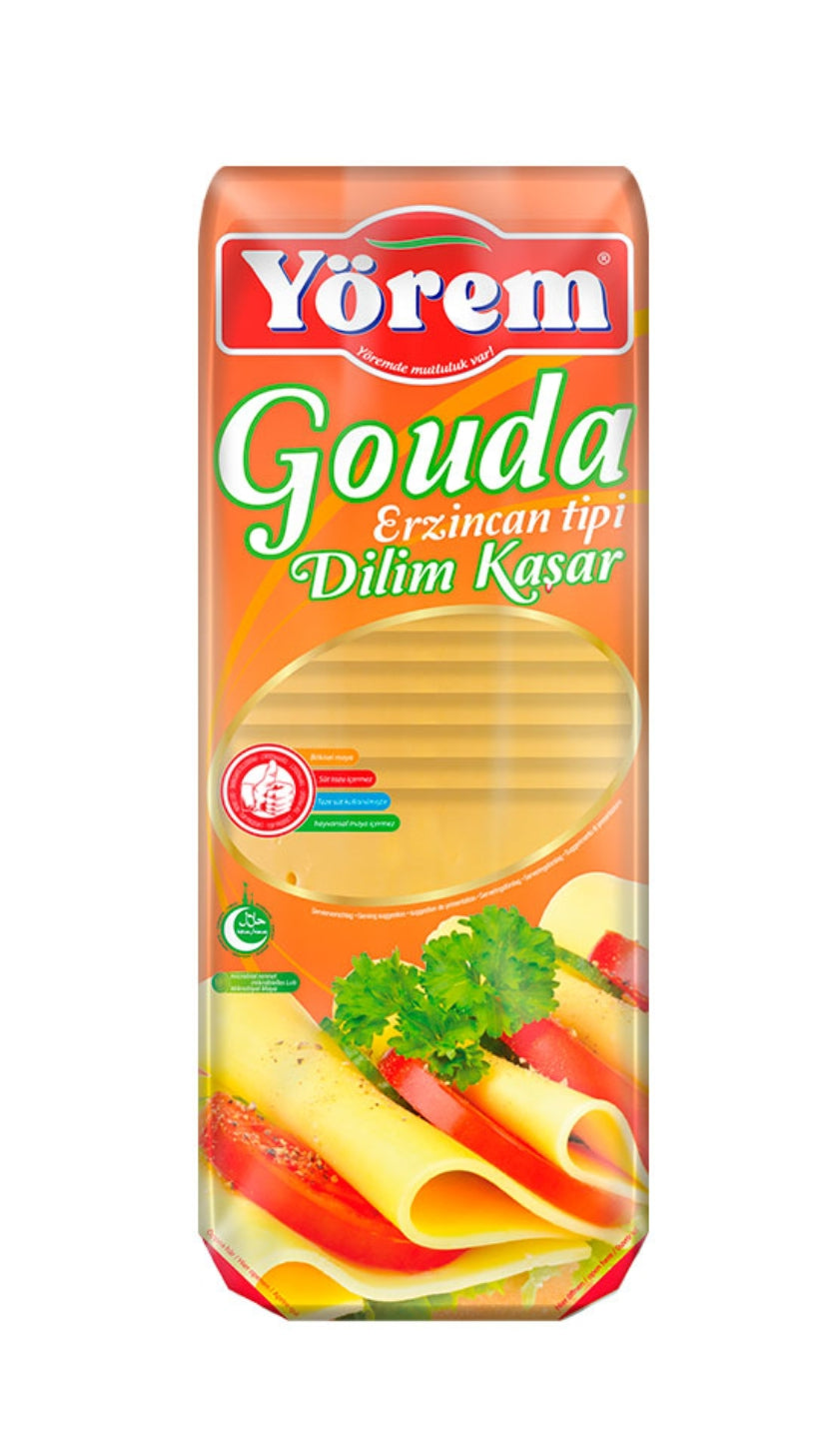 Yörem Gouda Erzincan tipi Dilim Kaşar 350g