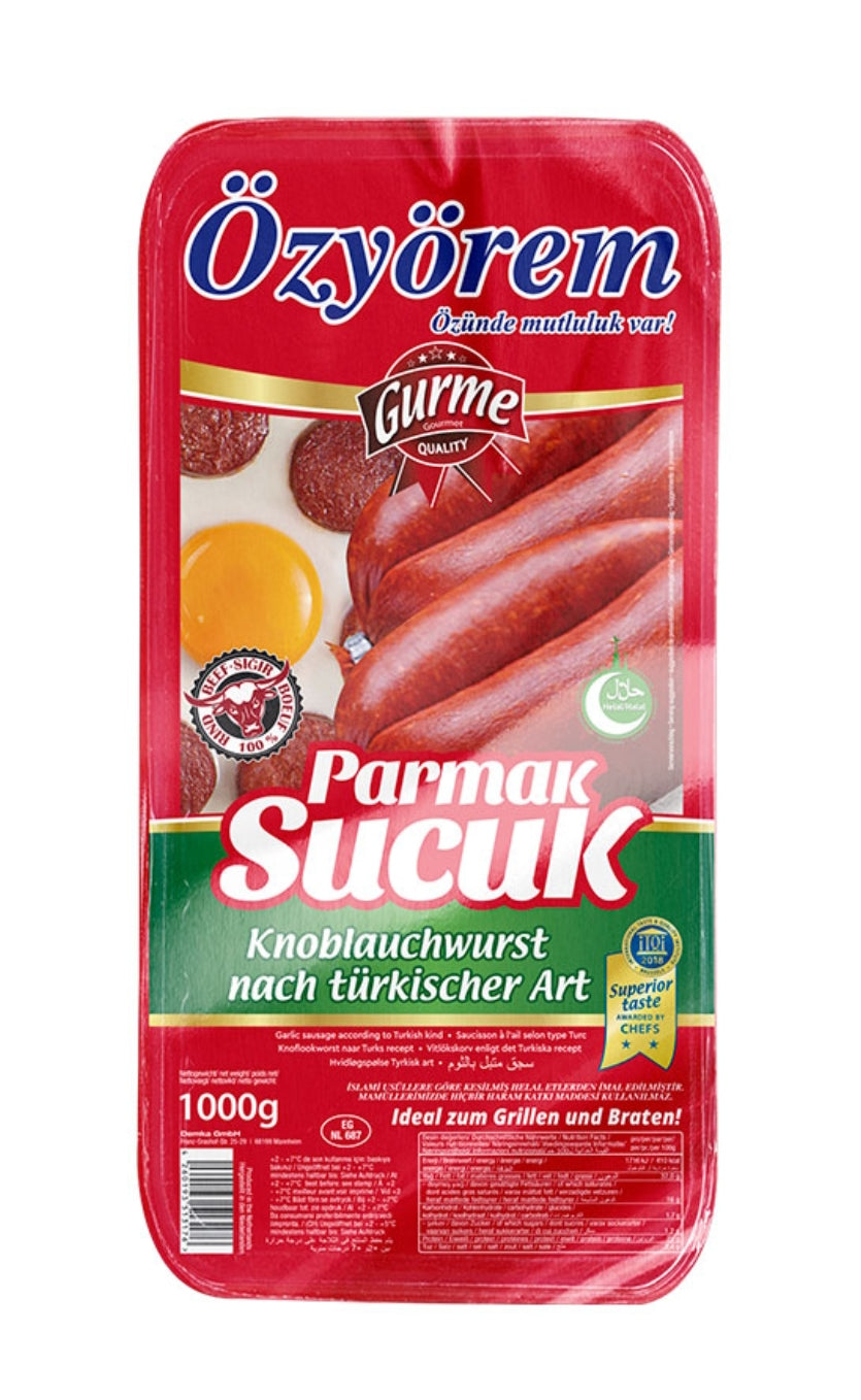 ÖZYÖREM Parmak Sucuk 1 Kg