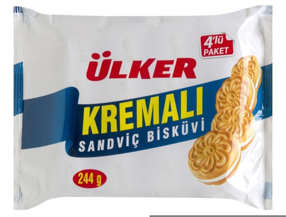 ÜLKER KREMALI BISKÜVI 4X61g