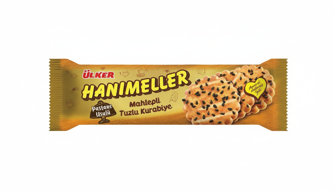 HANIMELLER MAHLEPLI TUZLU KURABIYE 81g