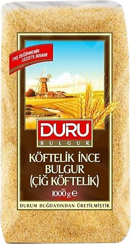 Duru Köftelik Bulgur 1Kg