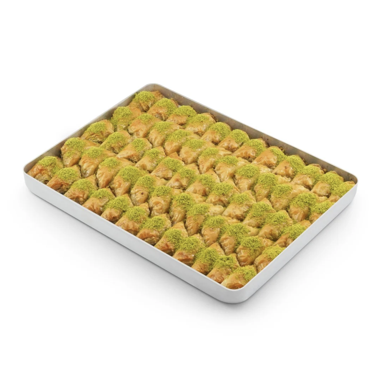 Şöbiyet Baklava Fıstıklı - Baklava tipo Şöbiyet con pistacho- 2,5kg