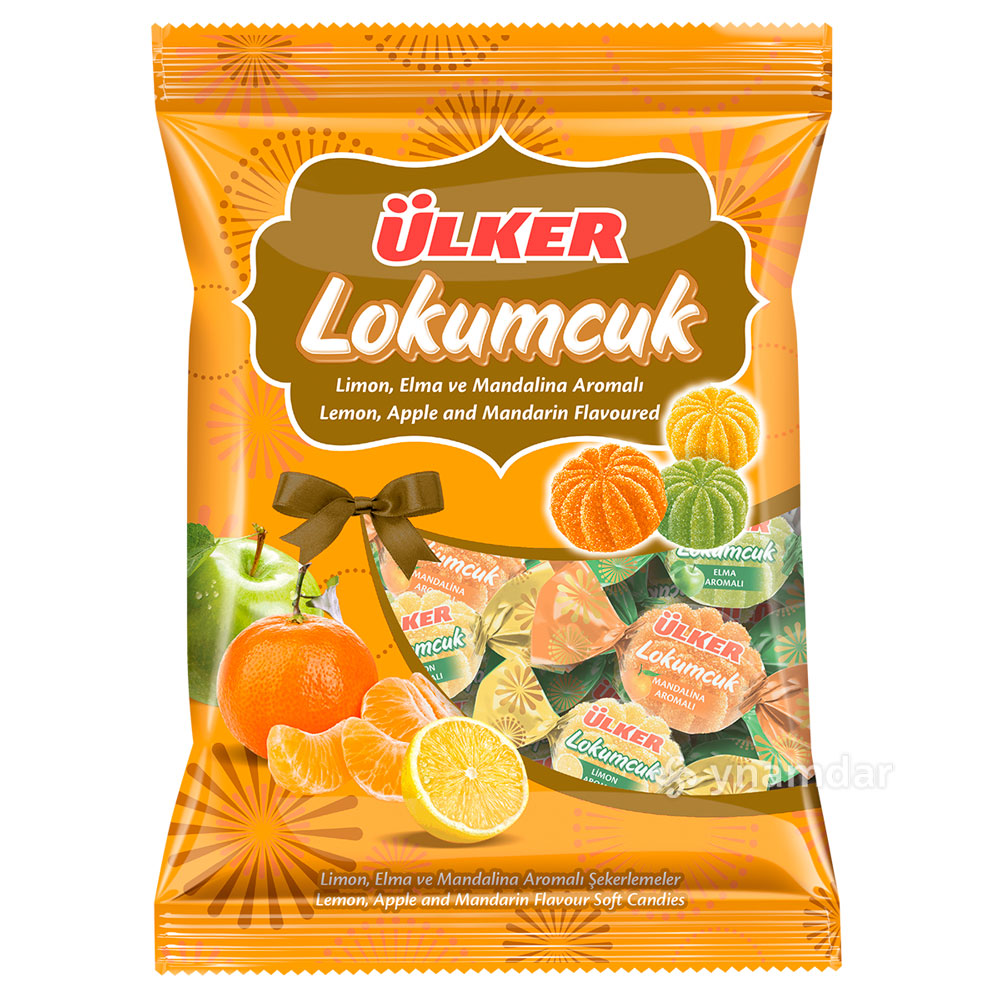 Ulker Narenciye Aromali Lokumcuk 225g