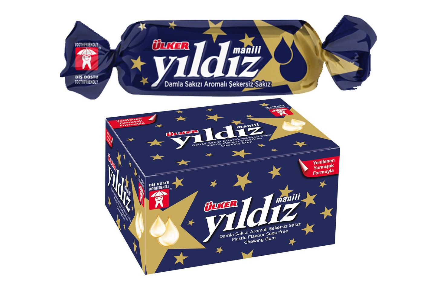 Ulker Yıldız Sade Sakız 65li