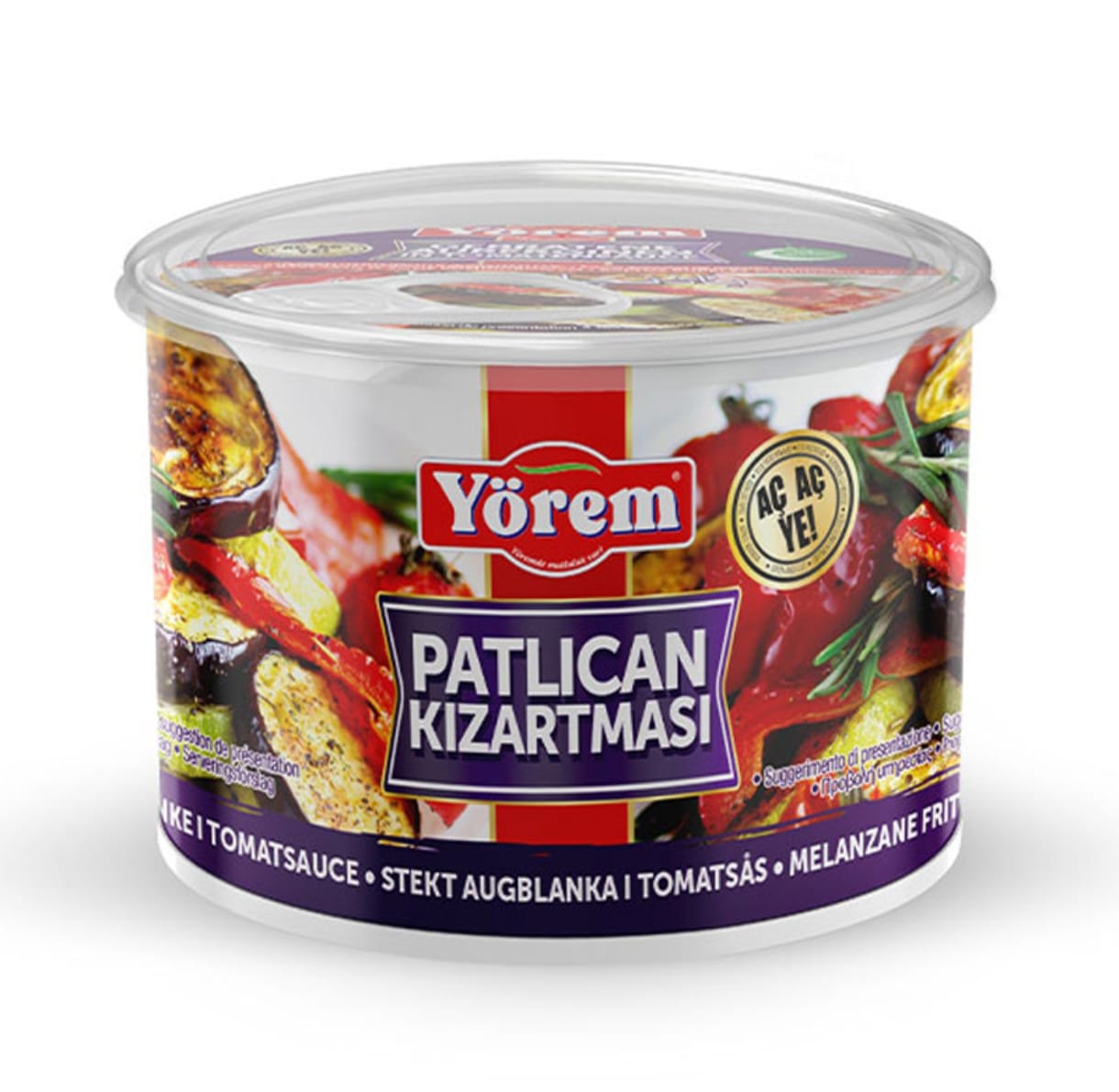 Yörem Patlican Kizartmasi Konserve 400g