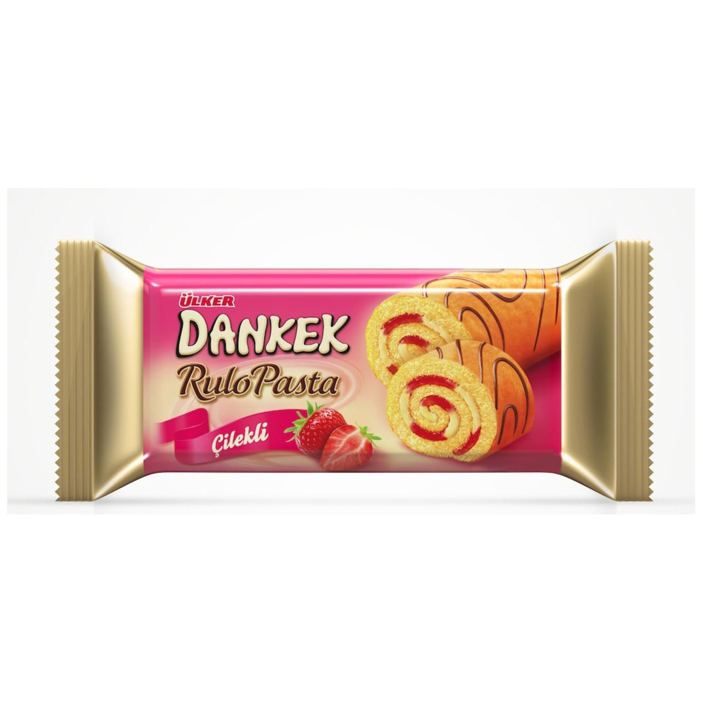 Ülker Dankek pastel enrollado de fresa 235 gr