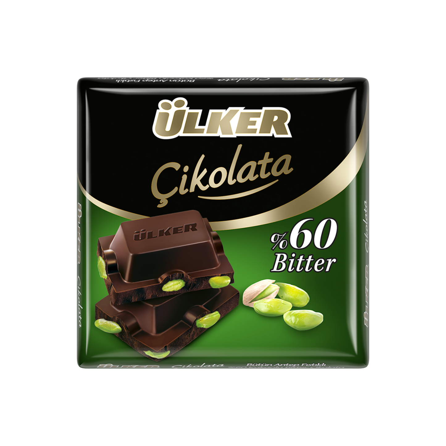 Ulker Pistachio Dark Chocolate 65gr