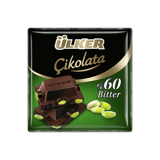 Ulker Pistachio Dark Chocolate 65gr