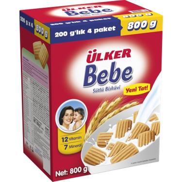 Ülker bebe Bisküvi 800gr