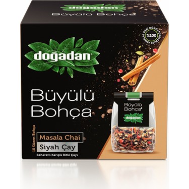 Doğadan Büyülü bohça masala-chai baharatlı bitki çayı