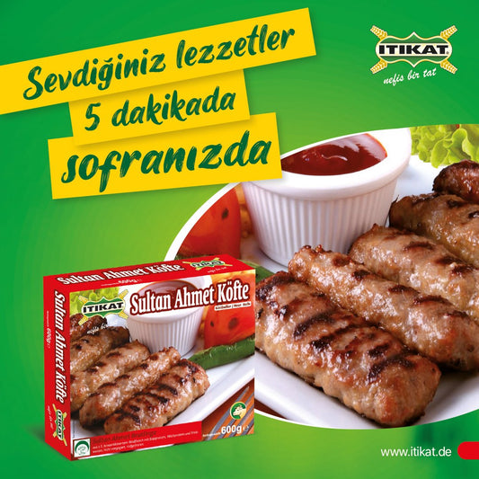 İtikat   Sultan Ahmet Köfte 500gr.  %100 Helal