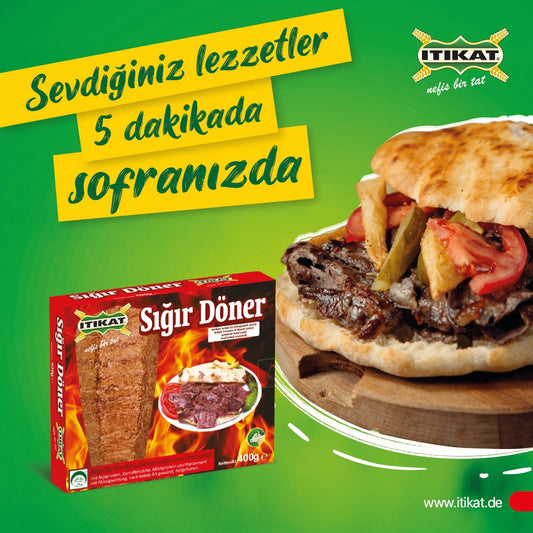 İtikat  Et Döner 400gr. %100 Helal