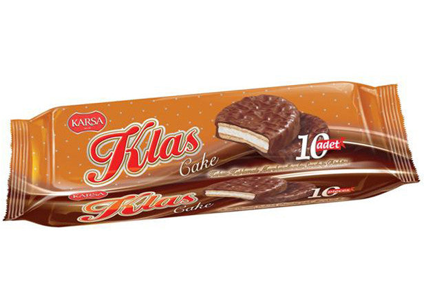 Karsa Klas galletas rellenas recubiertas de chocolate 220 gr