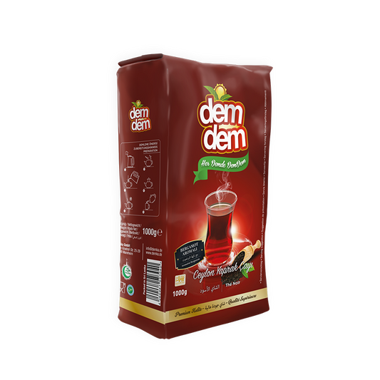 Demdem bergamotlu siyah çay 1kg