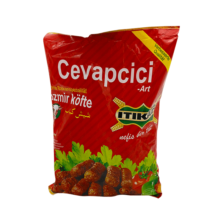 İtikat İzmir Cevapcici Meatballs 800gr, 100% Halal