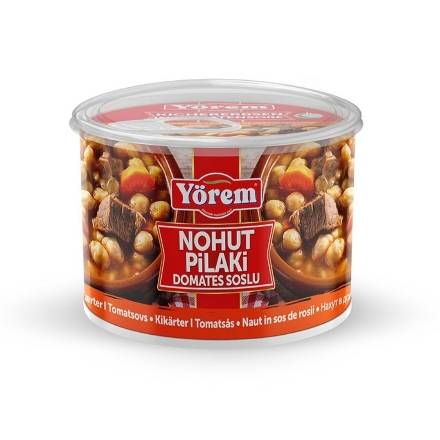 Yorem Nohut pilaki domates soslu 400gr