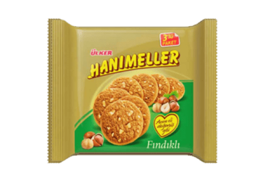 HANIMELLER FINDIKLI BISKÜVI 3X82G