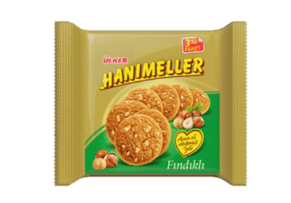 HANIMELLER FINDIKLI BISKÜVI 3X82G