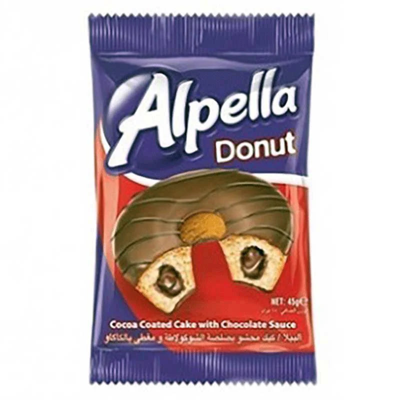 Alpella donut kakaolu kek 6x45gr