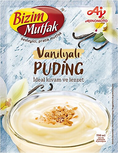 Bizim vanilyali toz puding 120gr