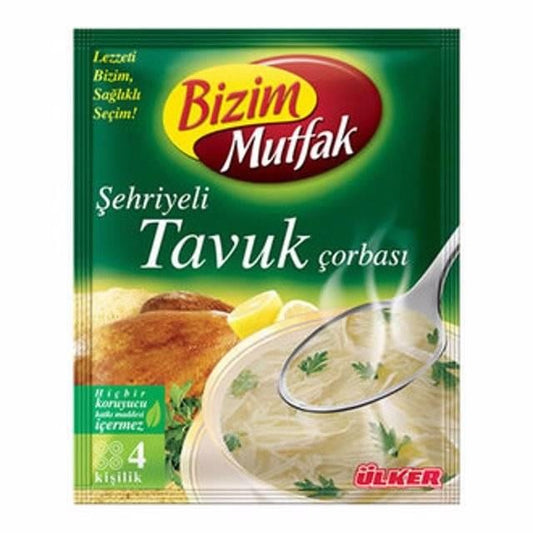 Bizim şehriyeli tavuk çorbası 62gr