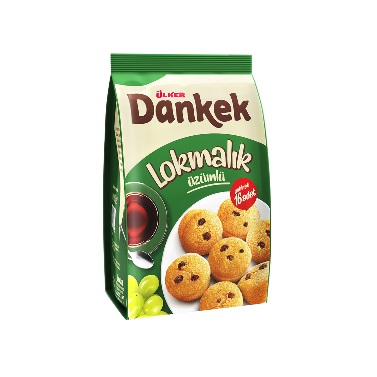 Ülker Dankek bizcochitos de pasas 160 gr