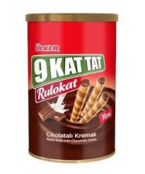 Rulokat çikolatalı kutu 170gr