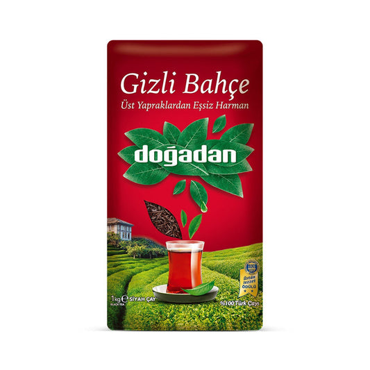 Doğadan Gizli Bahçe siyah çay