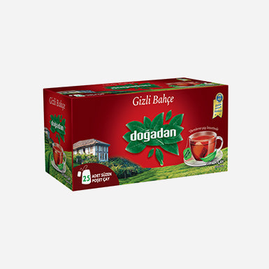 Doğadan Gizli Bahçe siyah çay
