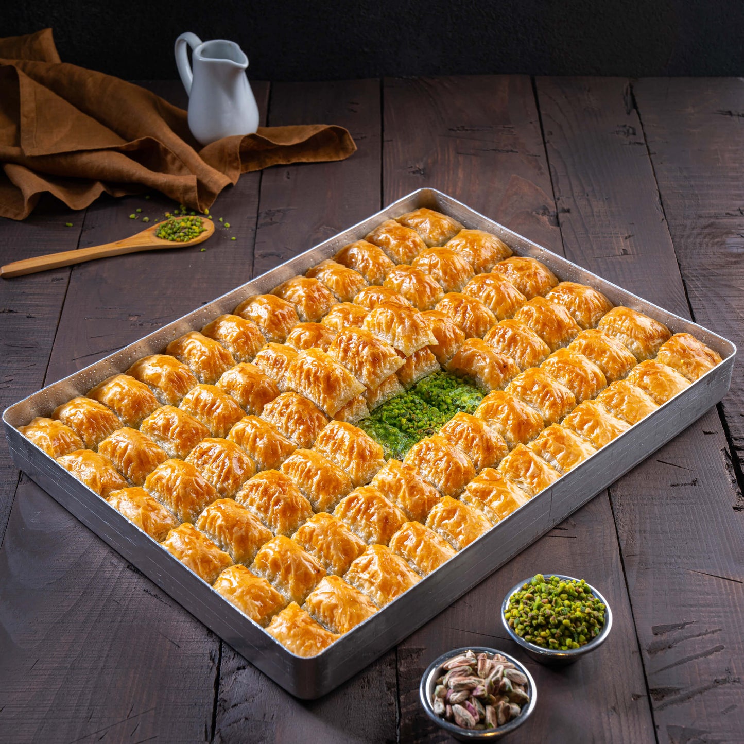 Baklava Antep Fıstıklı 70 Dilim ** baklava con pistacho 2kg