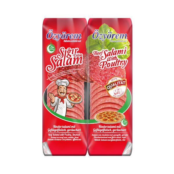 ÖZYÖREM beef sliced salami 400gr