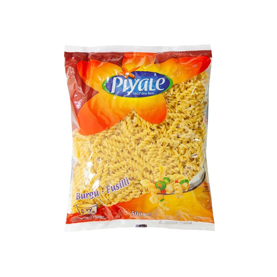 Piyale burgu makarna 500gr.