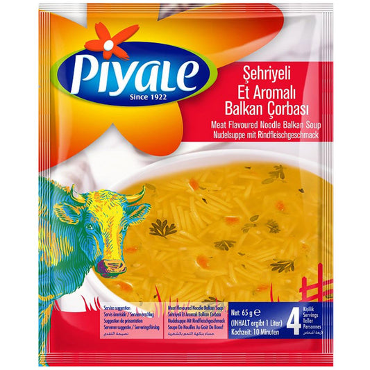 Piyale etli şehriyeli Balkan çorbası 65gr