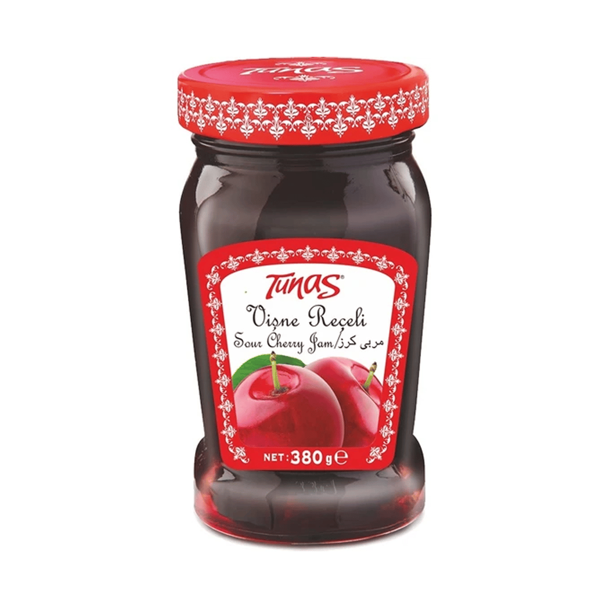 Tunas vişne reçeli 380gr