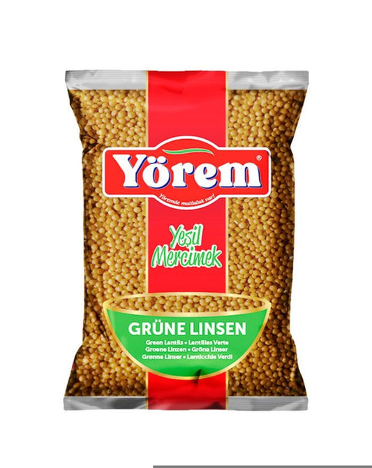 Yörem Yesil Mercimek 1000gr