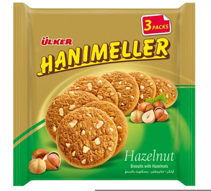 HANIMELLER FINDIKLI BISKÜVI 3X82G
