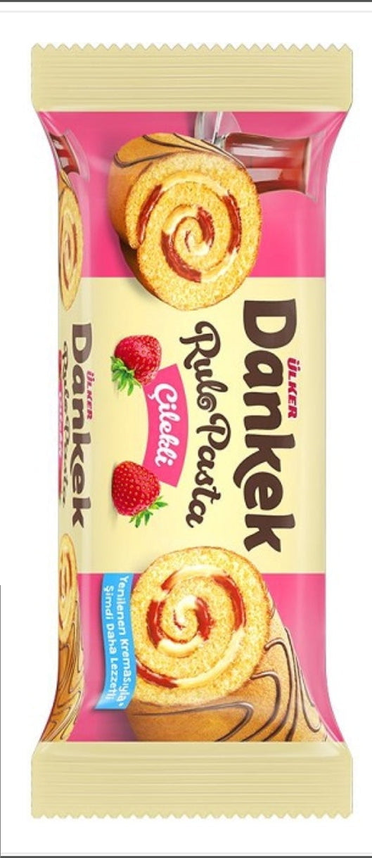 DANKEK RULO PASTA CILEKLI 235G