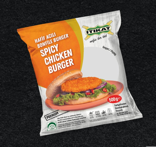 Itikat Hafif Acılı Tavuk Burger 5x100g