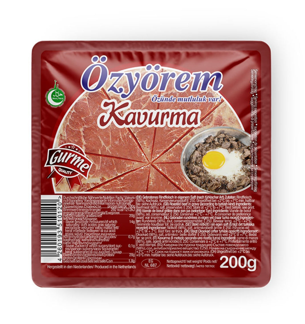 Özyörem Dana Kavurma 200gr