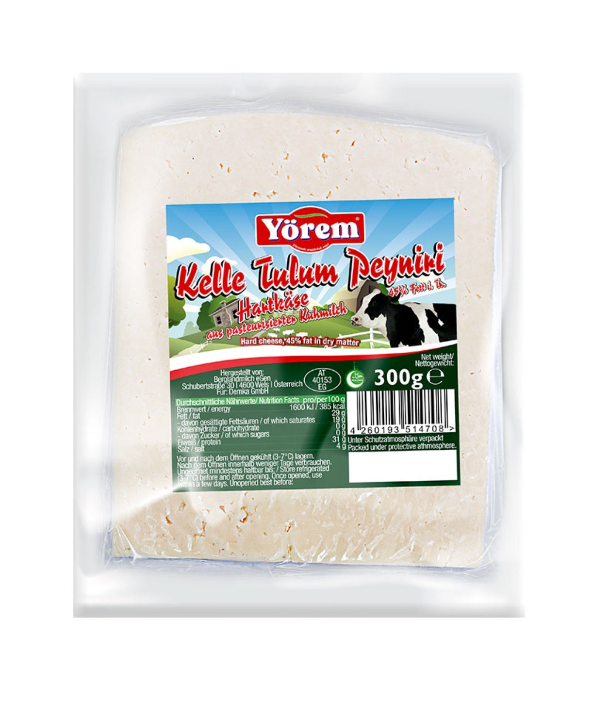 YOREM Kelle Tulum Peyniri 300gr