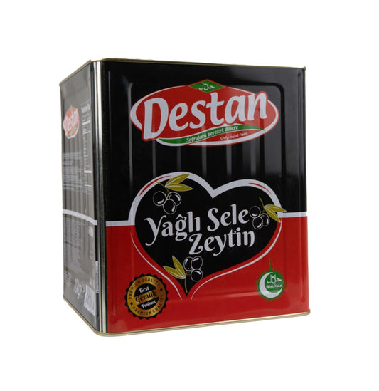 Destan Yağlı Sele Siyah Zeytin 10kg